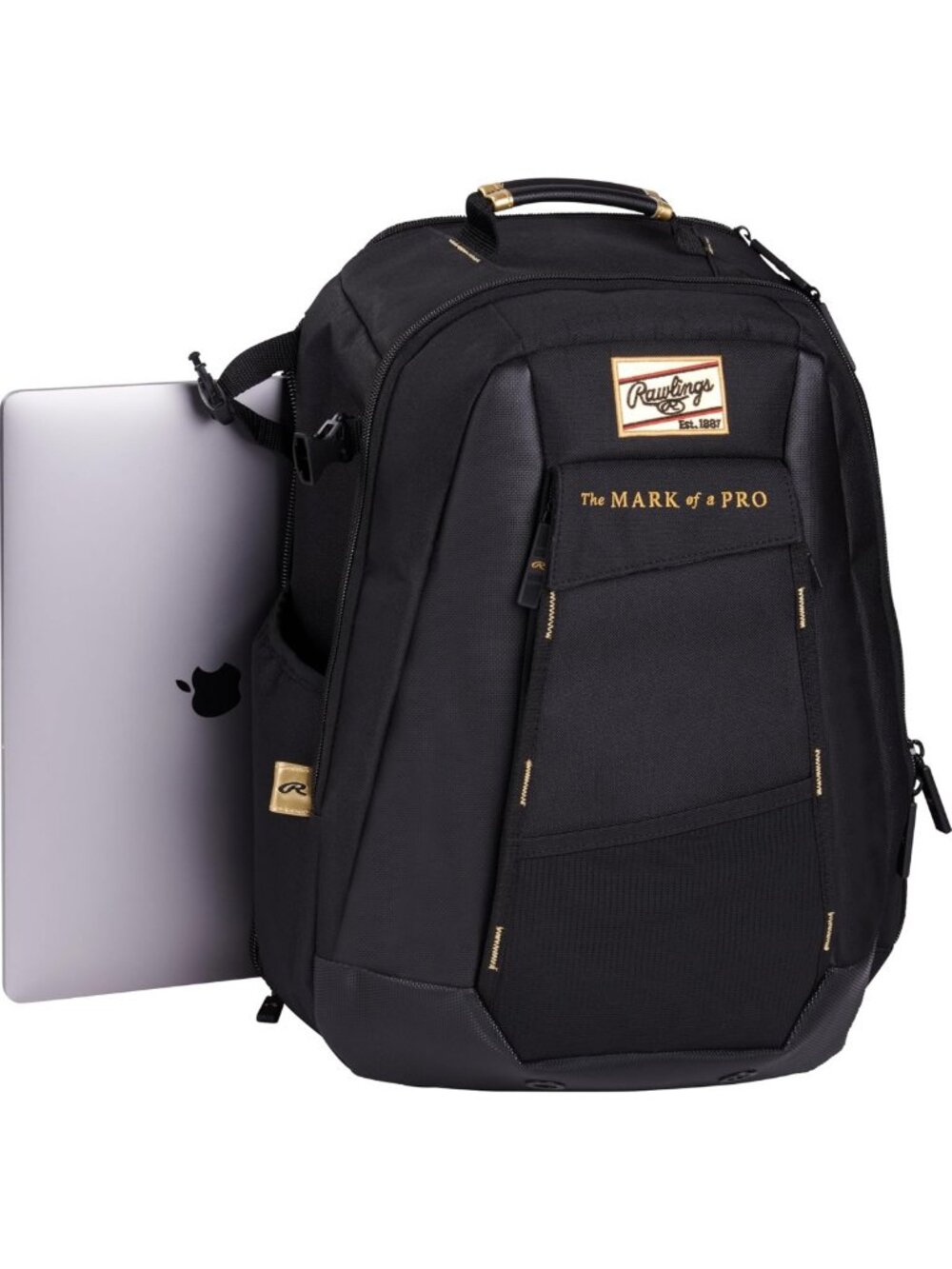 Gold Collection Backpack | Versatile Coach/Player Bag | Laptop Sleeve
